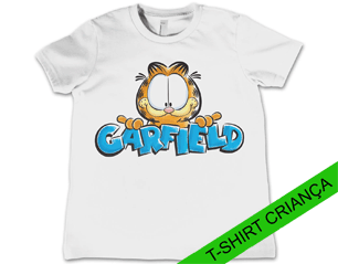 GARFIELD sketched/white YOUTH TS