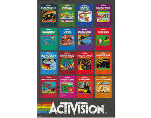 ACTIVISION game covers gpe5504 POSTER