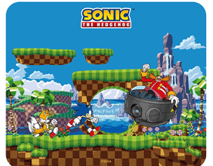 SONIC sonic tails and robotnik MOUSEPAD