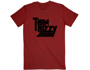THIN LIZZY logo/red TS
