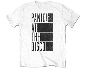 PANIC AT THE DISCO bars/white TS