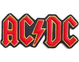AC/DC cut out 3d logo PATCH