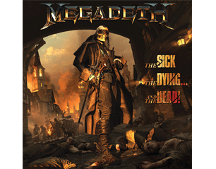 MEGADETH the sick, the dying… and the dead! CD