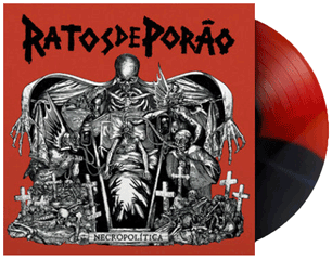 RATOS DE PORAO necropolitica BLACK AND RED VINYL