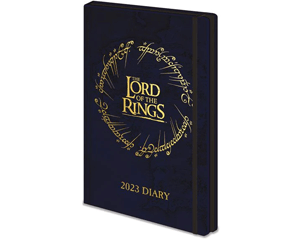 LORD OF THE RINGS maps 2023 DIARY AGENDA