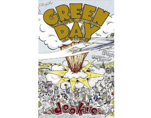 GREEN DAY dookie HQ TEXTILE POSTER