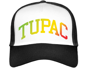 TUPAC gradient logo mesh back CAP