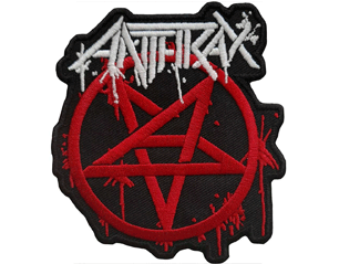 ANTHRAX pent logo PATCH
