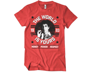 SCARFACE the world is yours/red TSHIRT
