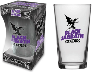 BLACK SABBATH 50 years beer glass COPO