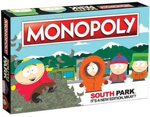 SOUTH PARK monopoly MONOPOLIO