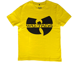 WU TANG CLAN logo/yellow TSHIRT