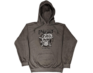 FALL OUT BOY suicidal/charcoal grey HOODIE