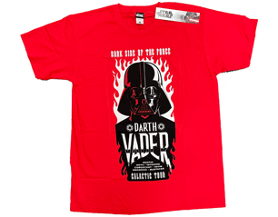 STAR WARS dark side of the force/red TSHIRT