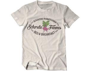 OFFICE schrute farms bed and breakfast OFF WHITE TSHIRT