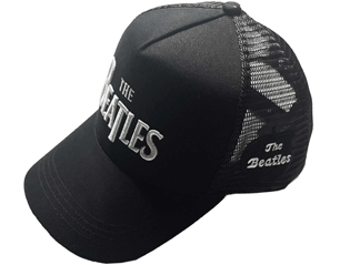 BEATLES drop t logo and apple mesh back CAP