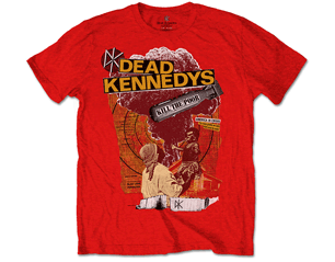 DEAD KENNEDYS kill the poor RED TSHIRT