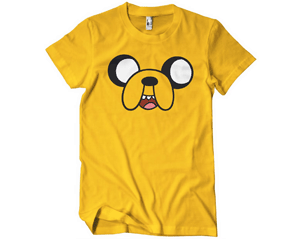 ADVENTURE TIME jake the dog GOLD TSHIRT