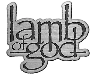 LAMB OF GOD logo PIN DE METAL