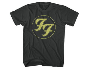 FOO FIGHTERS gold ff logo TS