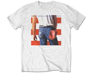 BRUCE SPRINGSTEEN born in the usa/white TS