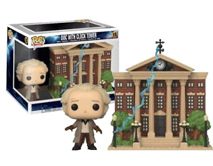 BACK TO THE FUTURE doc with clock tower fk15 POP FIGURE