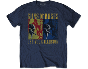 GUNS N ROSES use your illusion navy TS
