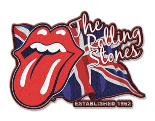 ROLLING STONES lick the flag PATCH