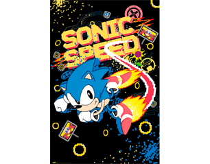 SONIC speed gpe5489 POSTER