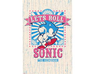 SONIC lets roll gpe5490 POSTER