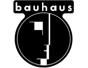 BAUHAUS logo STICKER