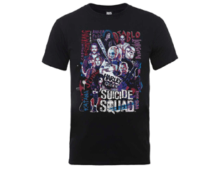 SUICIDE SQUAD character collage TS