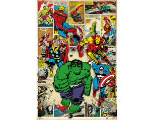 MARVEL heroes comic classic gpe4786 POSTER