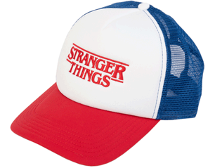 STRANGER THINGS logo trucker CAP
