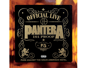 PANTERA official live 101 proof CD