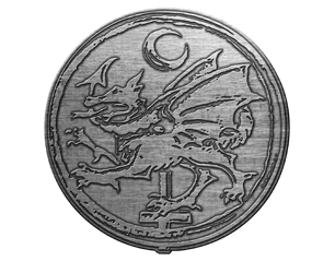 CRADLE OF FILTH order of the dragon metal PIN