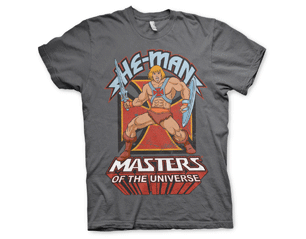 MASTERS OF THE UNIVERSE he-man/dark grey TS