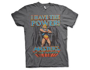 MASTERS OF THE UNIVERSE i have the power/dark grey TS