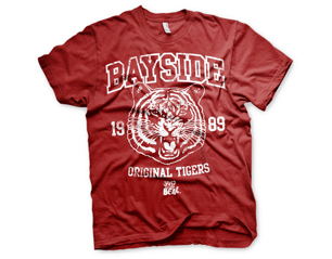 SAVED BY THE BELL bayside 1989 original tigers/tango red TS