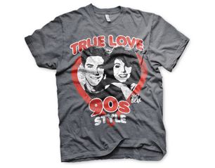 SAVED BY THE BELL true love 90s style/dark heather gry TS