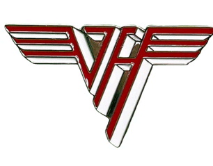 VAN HALEN shield logo METAL PIN