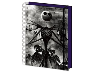 NIGHTMARE BEFORE CHRISTMAS seriously spooky wiro 3D CADERNO A5