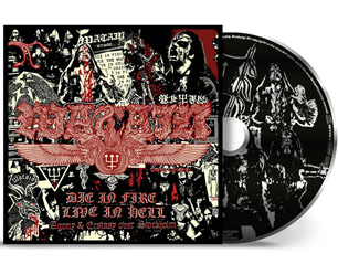 WATAIN die in fire Live in Hell DIGIPAK CD-DIGI