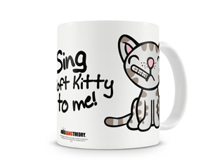 BIG BANG THEORY sing soft kitty to me coffee MUG