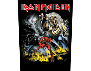 IRON MAIDEN number of beast BACKPATCH