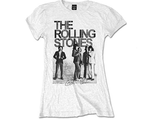 ROLLING STONES est 1962 group photo skinny/white TS