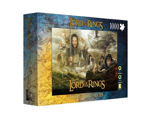 LORD OF THE RINGS poster 1000 piece PUZZLE
