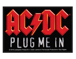 AC/DC plug me in PATCH