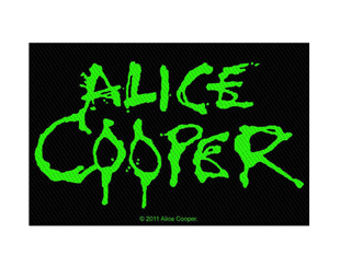 ALICE COOPER logo PATCH