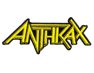 ANTHRAX logo cut out PATCH